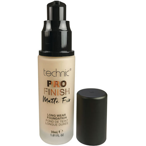 Technic Cosmetics Pro Finish Matte Foundation No Shine - Porcelain