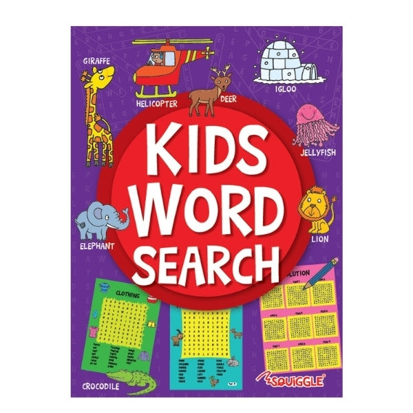 Kids Word Search Puzzle Book