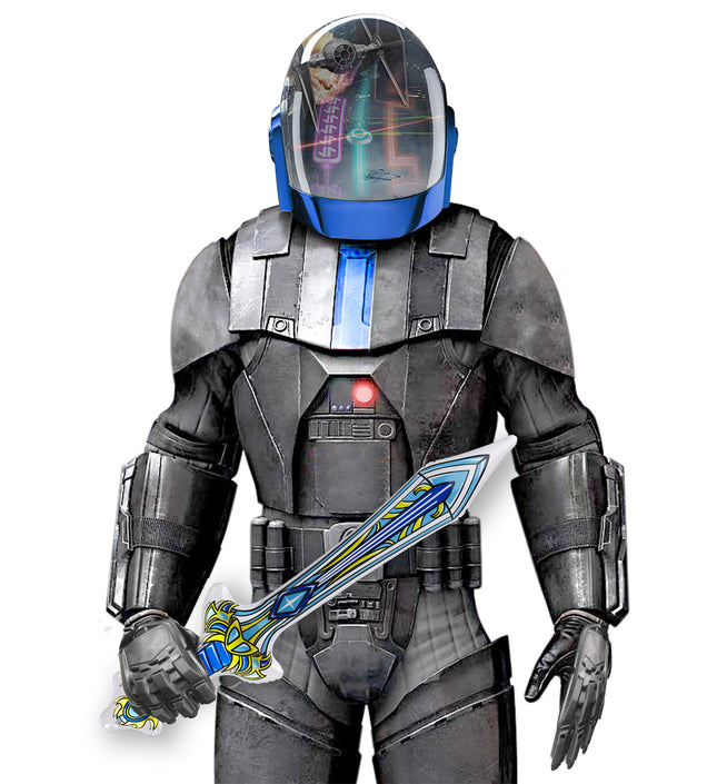 Inflatable Blue Magic Sword - 70cm