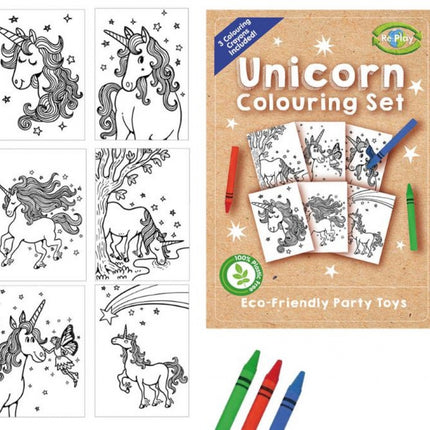 Unicorn A6 Colouring Set (Single)