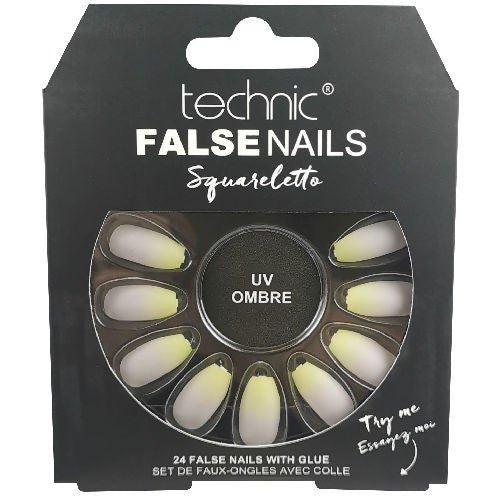Technic Cosmetics False Nails Stiletto - UV Ombre