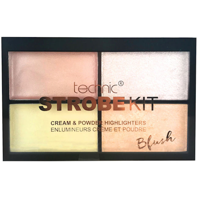 Technic Cosmetics Strobing Kit Blush Pressed Powder Highlighter