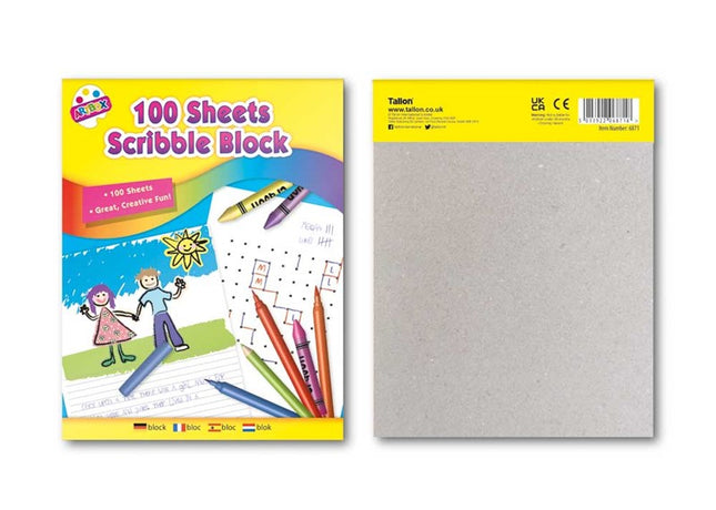 100 Sheet Scribble Block