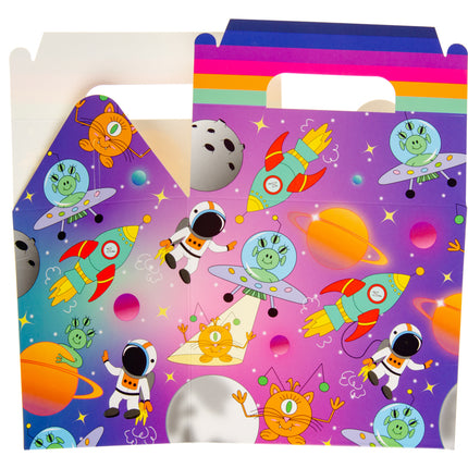 6 Space Party Food Lunch Boxes