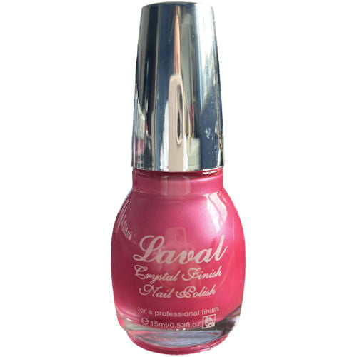 Laval Ultra Magenta Crystal Finish Nail Polish