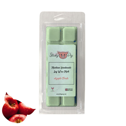 Stinky Pig Highly Scented Soy Wax Melt Clam - 50g Apple Fresh