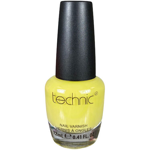 Technic Cosmetics Glossy Nail Polish - Bright Yellow Sunny Side Up