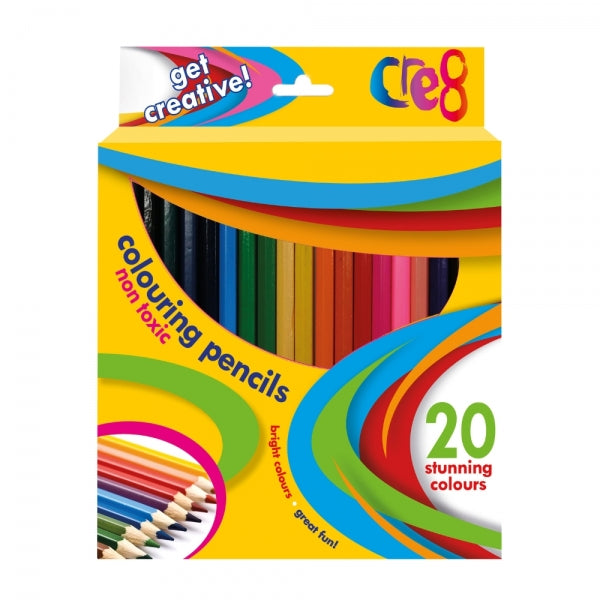20 Colouring Pencils