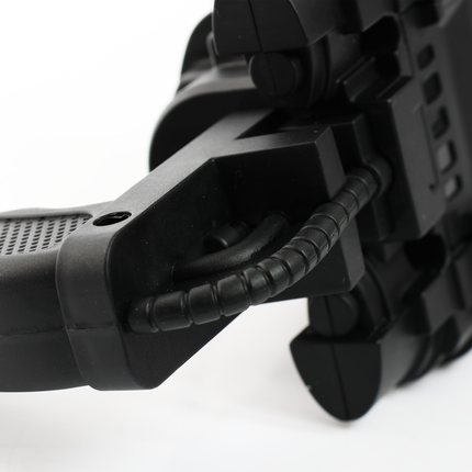 Black Bubble Gun Machine