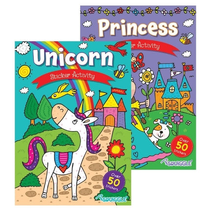 A4 My Fun Sticker Activity Book - Assorted