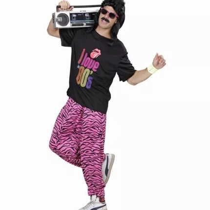 Adult M/L 80's Disco Fashion Costume