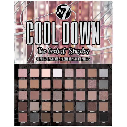 W7 Cool Down Eyeshadow Palette