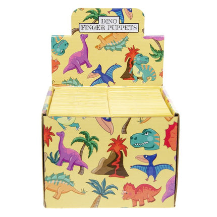 6 Dinosaur Finger Puppets