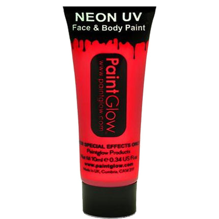 PaintGlow Red UV Face & Body Paint