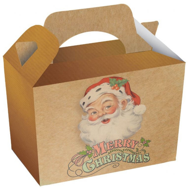 Traditional Santa Christmas Boxes - 10 Pack