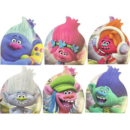 Trolls Mini Notebook - Assorted