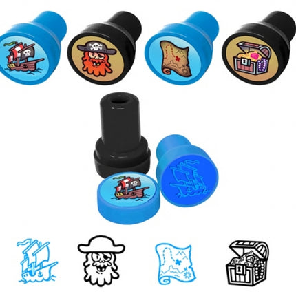 Pirate Ink Stamps - 6 Pack