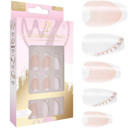 W7 Cosmetics Glamorous False Nails - Day Dreamer