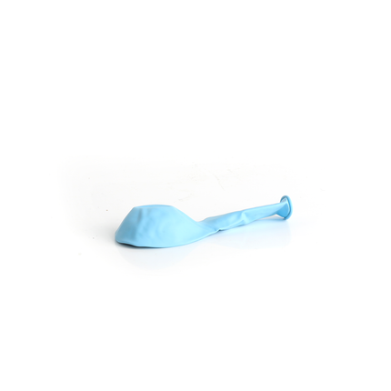 100 Pearlised Baby Blue 7" Latex Balloons