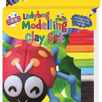 Ladybug/Beetle Themed Modelling Clay Set (Pack)