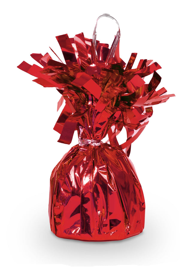 Large Red Foil Balloon Weight