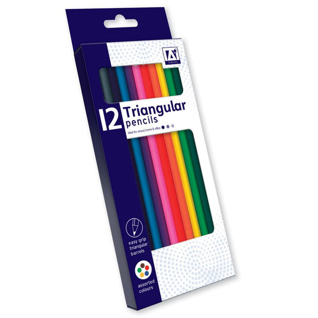 Triangle Colouring Pencils - 12 Pack