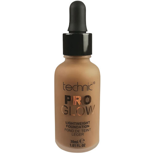 Technic Cosmetics Pro Glow Natural Looking Foundation - Chestnut