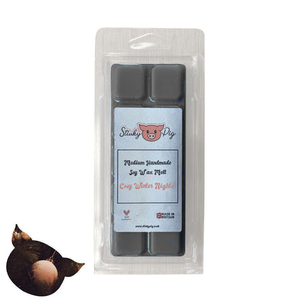 Cosy Winter Night 50g Soy Wax Melt Clamshell