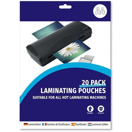 20 A4 Laminating Pouches
