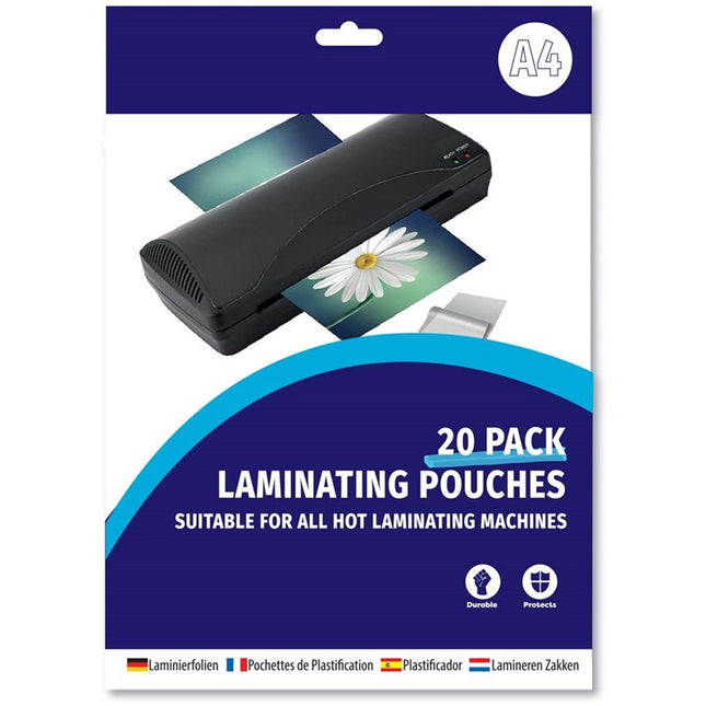 20 A4 Laminating Pouches