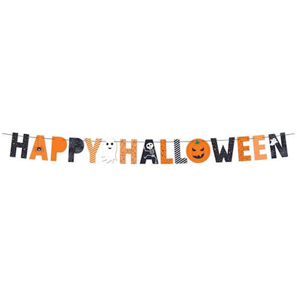 Happy Halloween Paper Bunting