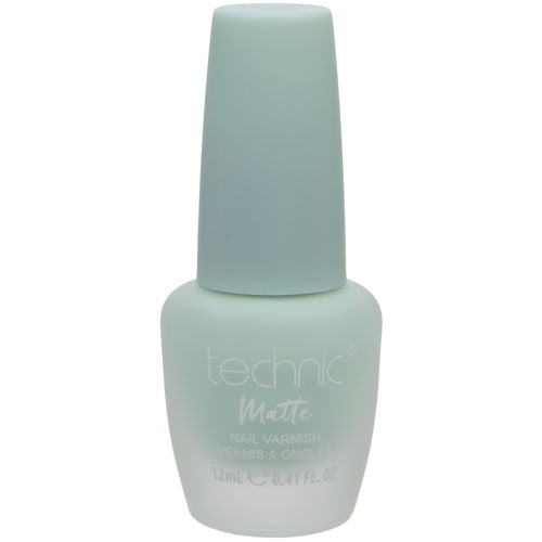 Technic Cosmetics Matte No Shine Nail Polish - Pastel Green Matte Minty