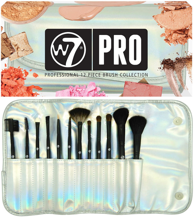 W7 Cosmetics Makeup Brush Collection - 12 Piece