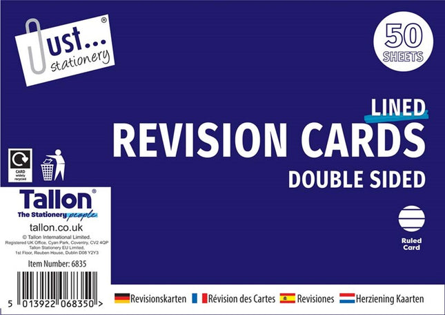 50 Revision Cards