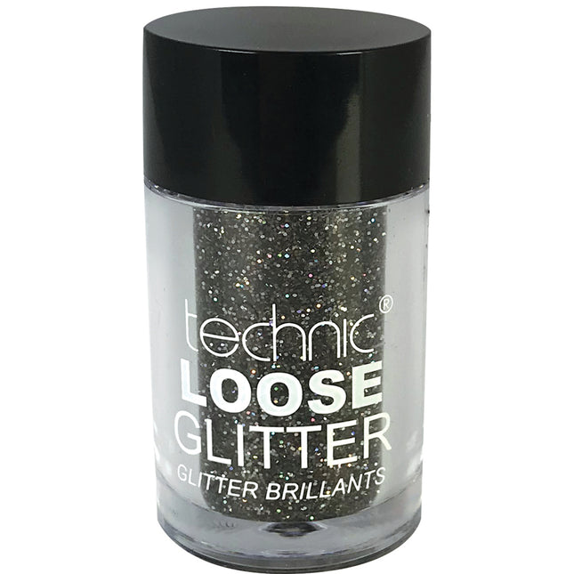 Technic Cosmetics Loose Glitter - Dark Mistique Grey
