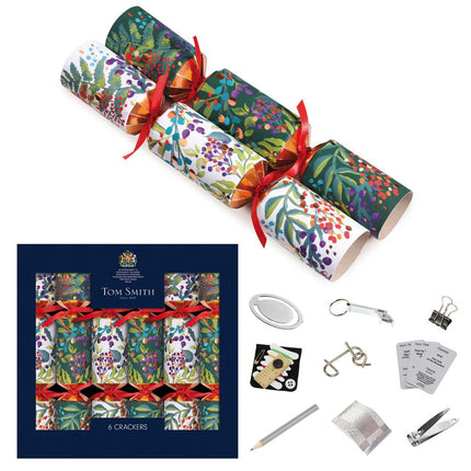 6 Tom Smith 14" Festive Gathering Crackers