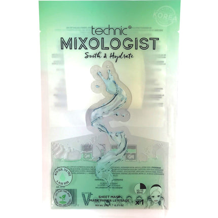 Technic Mixologist Soothe Hydrate Face Mask