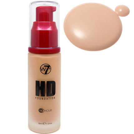 W7 Cosmetics HD Foundation - Natural Beige