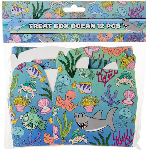Sea Animals Treat Boxes - 12 Pack
