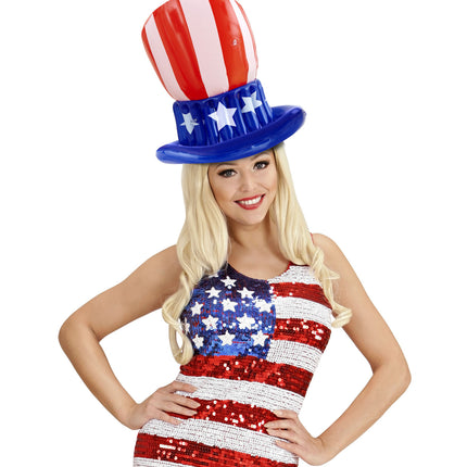 Inflatable Uncle Sam Top Hat