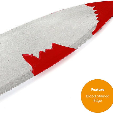 Large Bloody Kitchen Knife