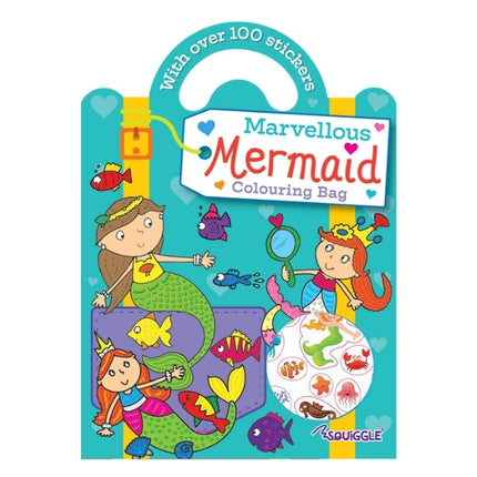 Mermaid/Pirate Colouring & Sticker Bag Book