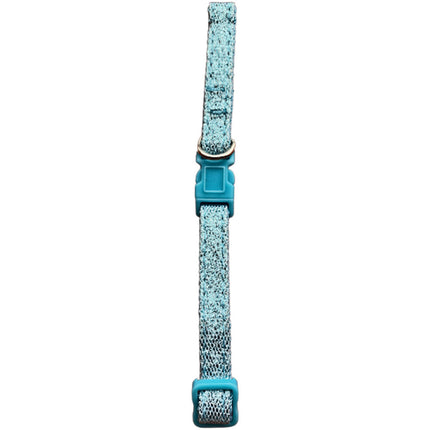 Blue Sparkly Cat Collar