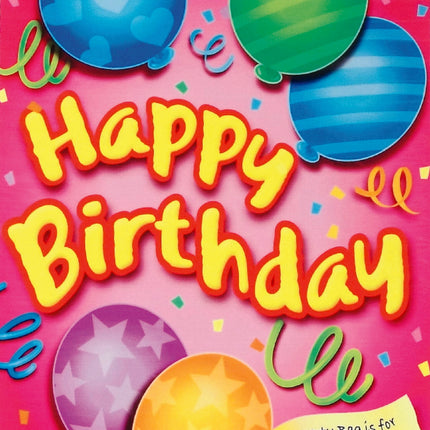 100 Pink Happy Birthday Empty Party Bags