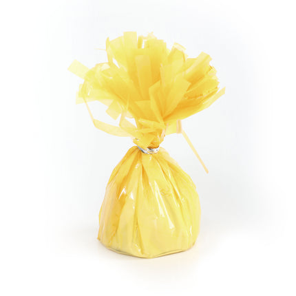 Large Pastel Yellow Foil Balloon Weight