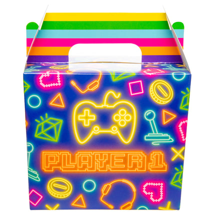 6 Gamer Party Food Lunch Boxes