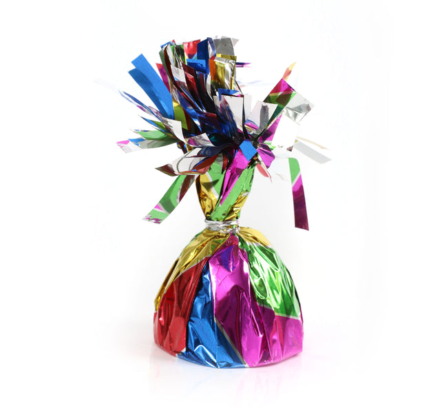 Large Rainbow Foil Balloon Weight