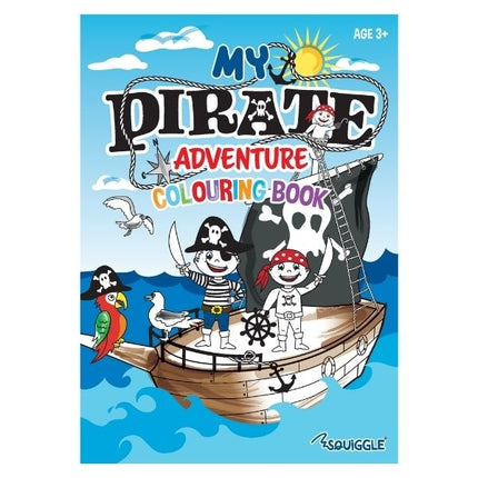 A4 Pirate/My Wild Dragon & Dinosaur Colouring Book