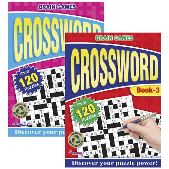 A4 Crossword Puzzle Book