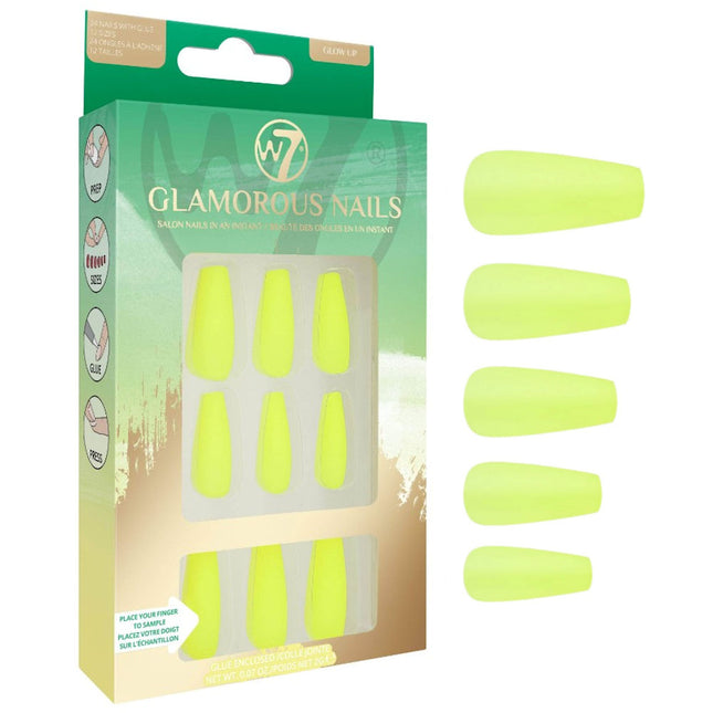 W7 Cosmetics Glamorous False Nails - Glow Up